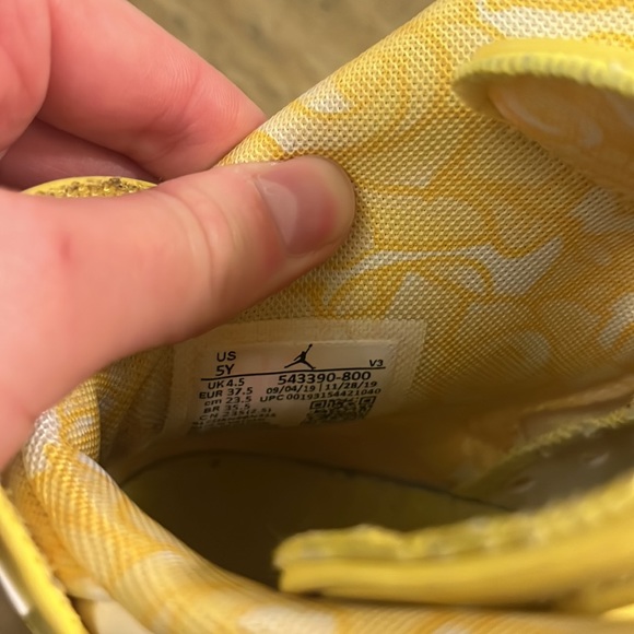 Jordan retro 6 citron tint - Picture 8 of 8